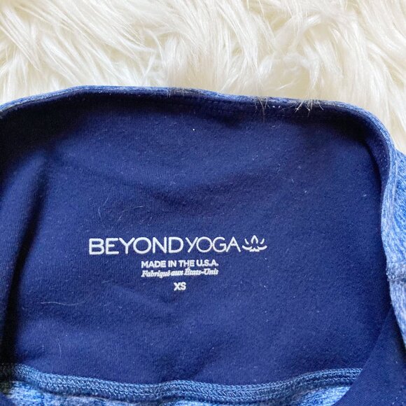 Beyond Yoga Serene Blue Spacedye Caught In The Midi High Waist Leggings - Picture 7 of 9